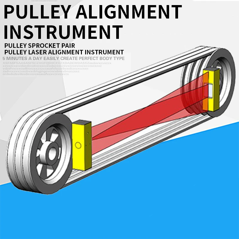 

PDL-02 2M Pulley aligning instrument Pulley sprocket alignment favorite Pulley laser alignment instrument