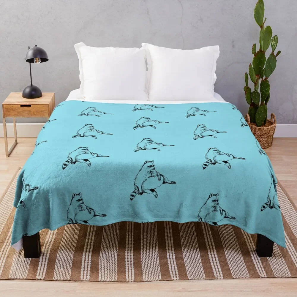 

chonk trash panda Throw Blanket Cute Beautifuls anime blankets ands Blankets