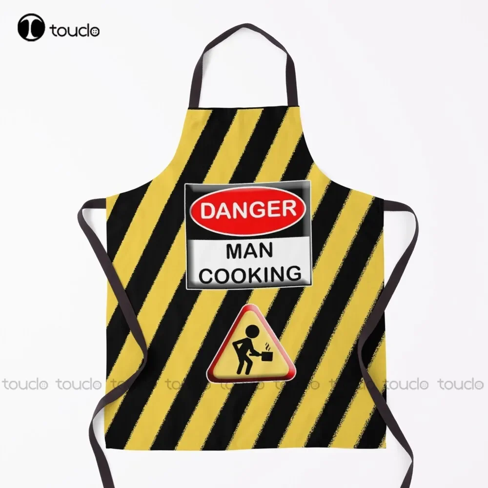 

Danger Man Cooking Mans Chef Dangerous Food Kitchen Funny Baking Man Apron Hair Stylist Apron For Women Men Unisex Adult