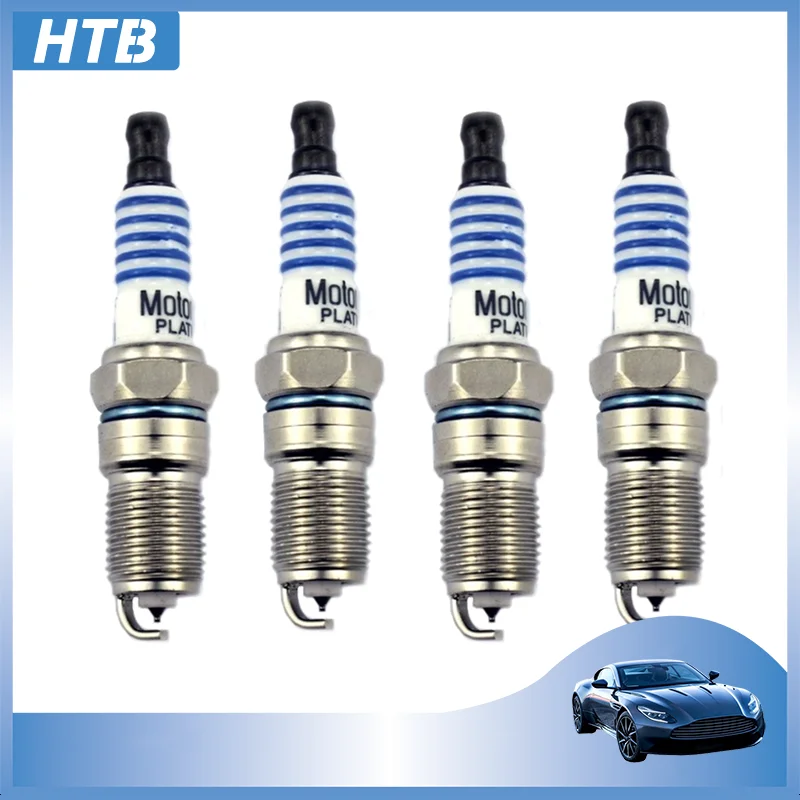 4 PCS SP-500 SP 500 AGSF22FM Platinum Spark Plug For Ford Aerostar EXP Escort Explorer Ranger Taurus SportTrac Mercury SP500