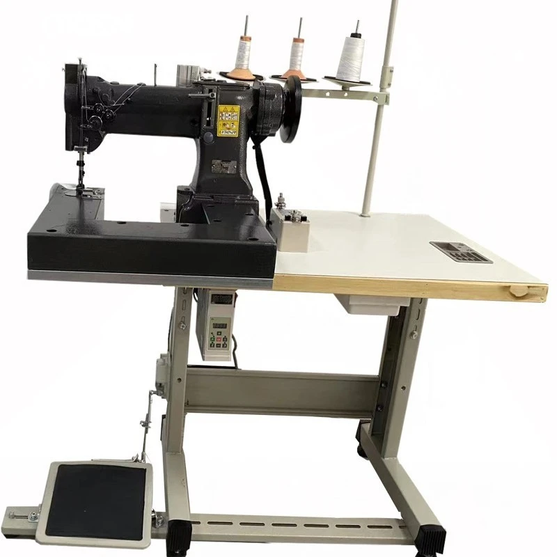 trouser leg sewing equipment Double needle garment car, thin material curved arm Double needle sewing machine RN-QB2ZD