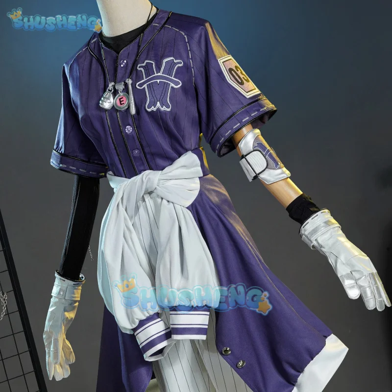 Disfraz de Identity V Ganji Gupta Batter, uniforme BLK, fiesta de Carnaval de Halloween, ropa de juego de rol de Navidad
