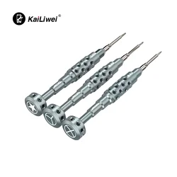 KAILIWEI 045 Hollow Screwdriver Magnetic High Hardness Y0.6 Torx 0.8 Precise Kit for Phone Watch Tablet Precise Repair Opening