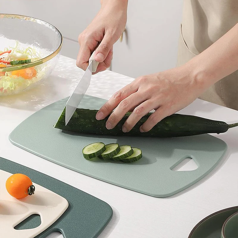 Cutting Boards for Kitchen Plastic Cutting Board Thick Chopping Boards Fruits Chopping Board Double Sided Fruit Cutting Board