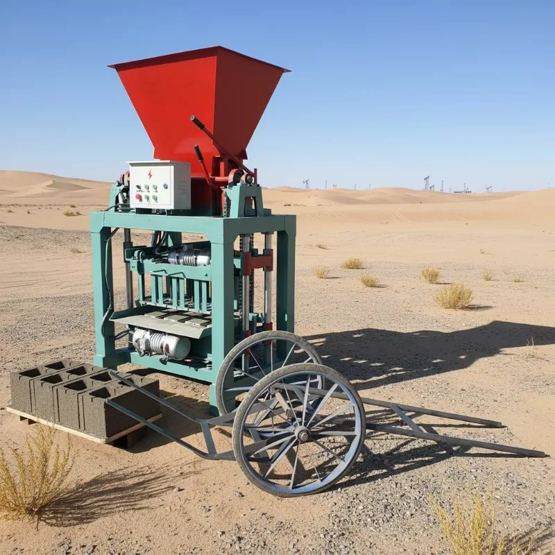 Automatic Concrete Brick Production Machine Hydraulic Block Equipment for Building Material Industry