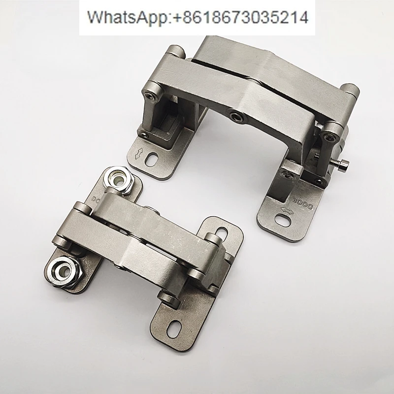 

Fire hydrant invisible door hinge stainless steel stone pipe well door hinge hidden 2D adjustable heavy duty door