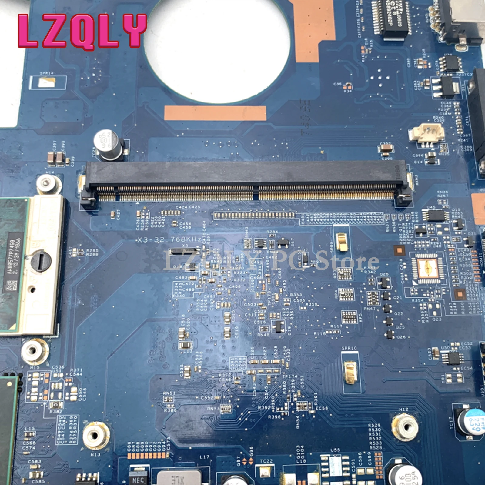 LZQLY-placa base para portátil Acer Aspire 7535, 7735, 7738, 48.4CD01.021, MBPCA01001, DDR3 con ranura para GPU, placa principal de CPU gratis