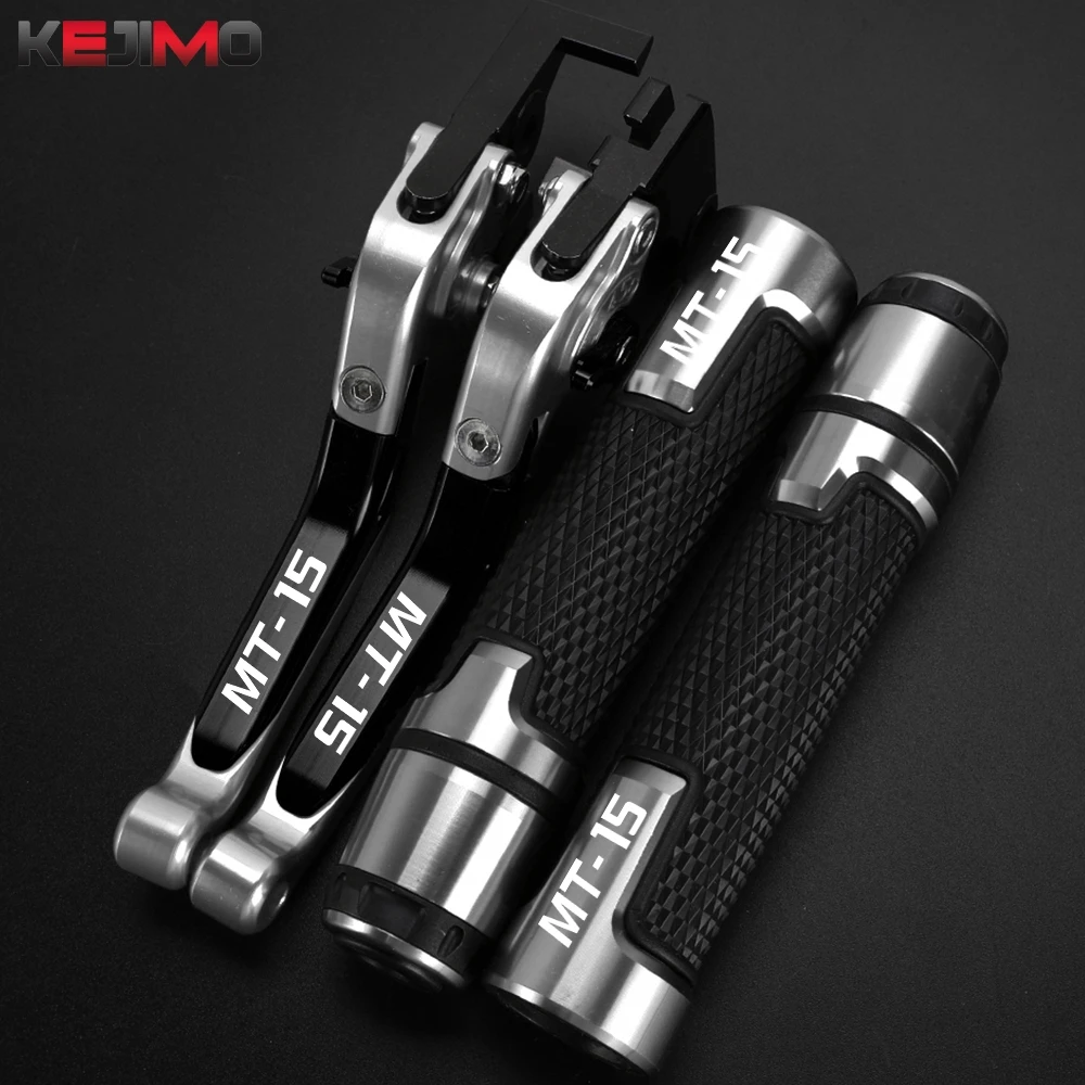 Motorcycles Brake Clutch Levers 7/8''22MM Handle Handlebar grips For yamaha MT15 MSLAZZ 150 MT-15 MT 15 2019 2018 2017 2016 2015