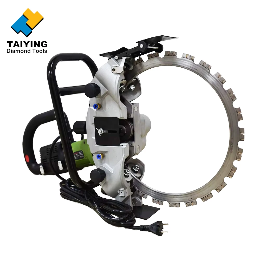 High-quality Handheld Concrete Ring Saw Cutting Machine, Wall Concrete Ring Saw, Includes One 410mm Ring Saw Blade