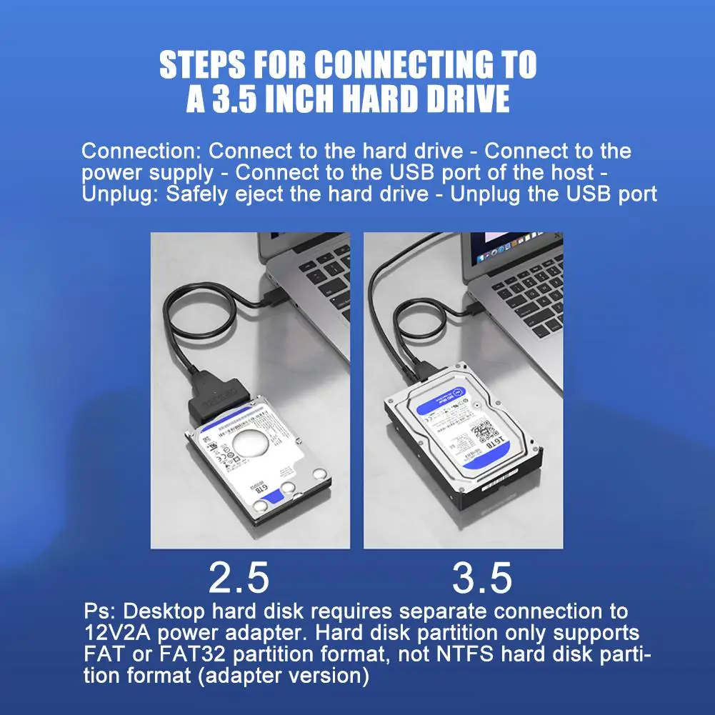 كابل محول القرص الصلب ، كابل محرك سهل USB ، سلسلة دبوس SATA22 خط شفهي ،