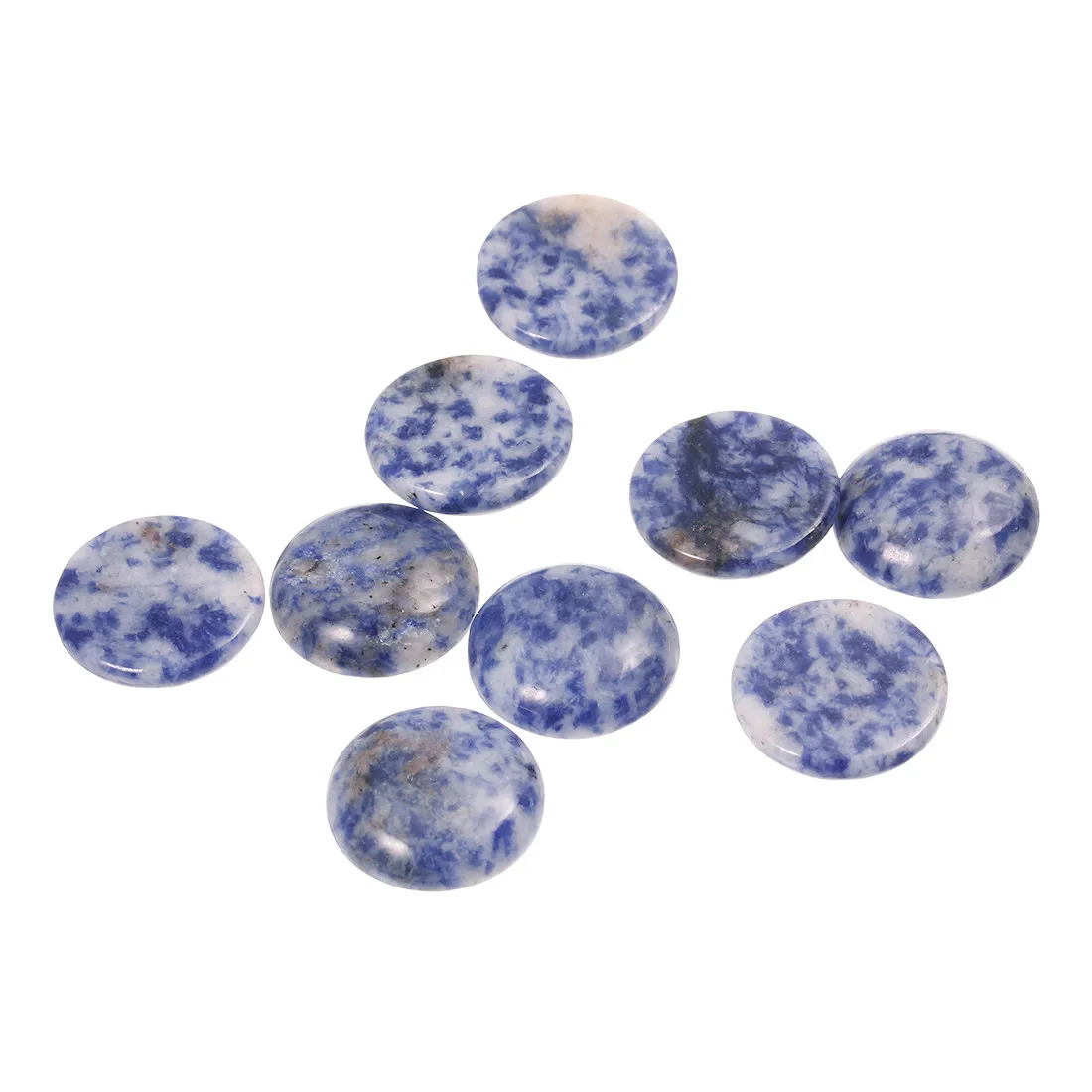 10pcs Round Onyx Cabochons for DIY Jewellery Making