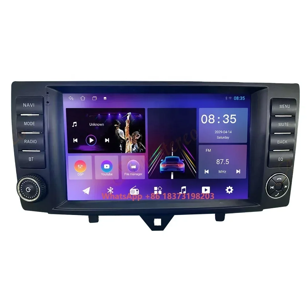 

Автомагнитола 8 дюймов Android 13 с CarPlay для Mercedes-Benz Smart Fortwo 2011-2014, GPS-навигация, мультимедийный проигрыватель