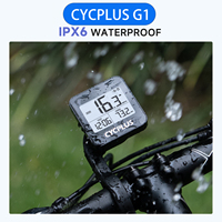 CYCPLUS G1 Updated Version GPS Bike Computer Wireless Stopwatch Waterproof IPX6 Cycling Odometer Bicycle Accessories