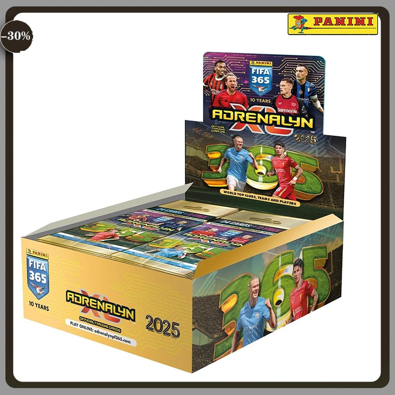 

2025 New Panini FIFA 365 TC Adrenalyn XL Trading Collection Card Booster Pack Each Envelope Contains 6 Cards Fan Gift in Stock