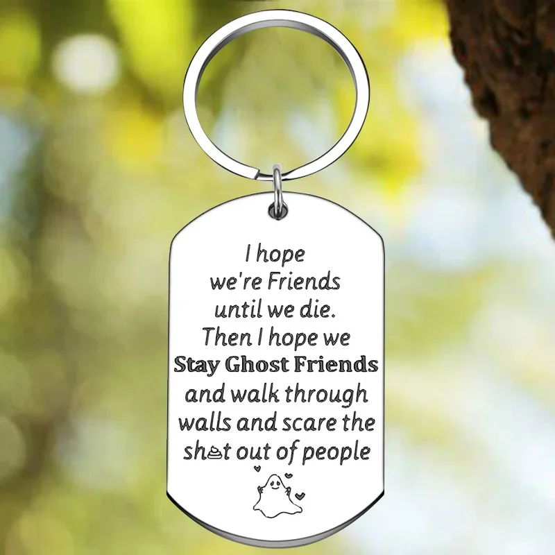 Pendentif porte-clés longue distance pour femme, cadeaux de navire de Noël, amis, frère, BFF, JOAdjust, anniversaire, nouveau