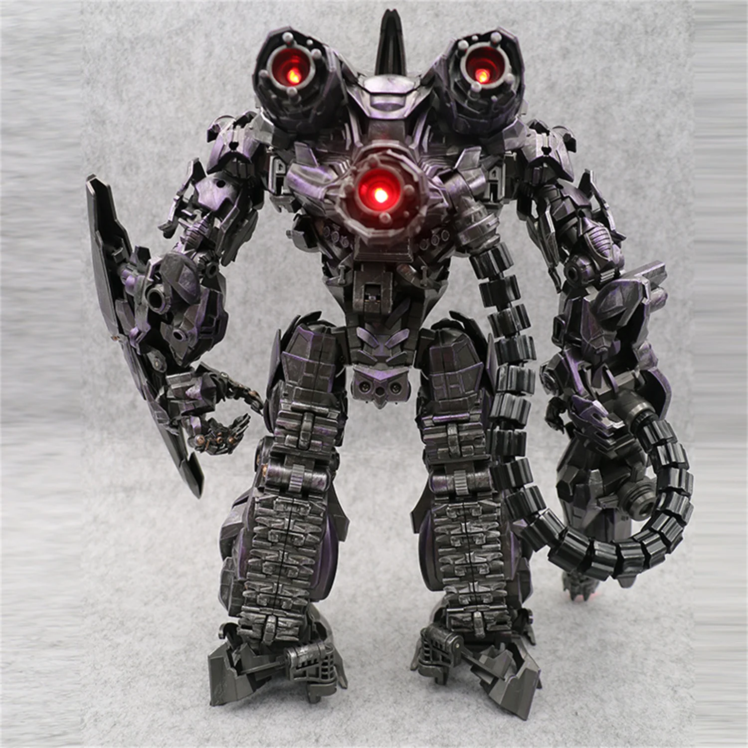 Auf Lager Zeus ZS-01 ZS01 2.0 VER Universe Guardian Shockwave Amplification Deformed Atcion Figure Robot Model