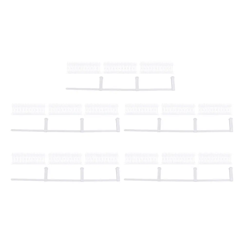 

1Set ABS Garden Fence Realistic Simulation Miniature Landscape Fence for DIY Sand Table Fairy Garden Mini Ornament Picket