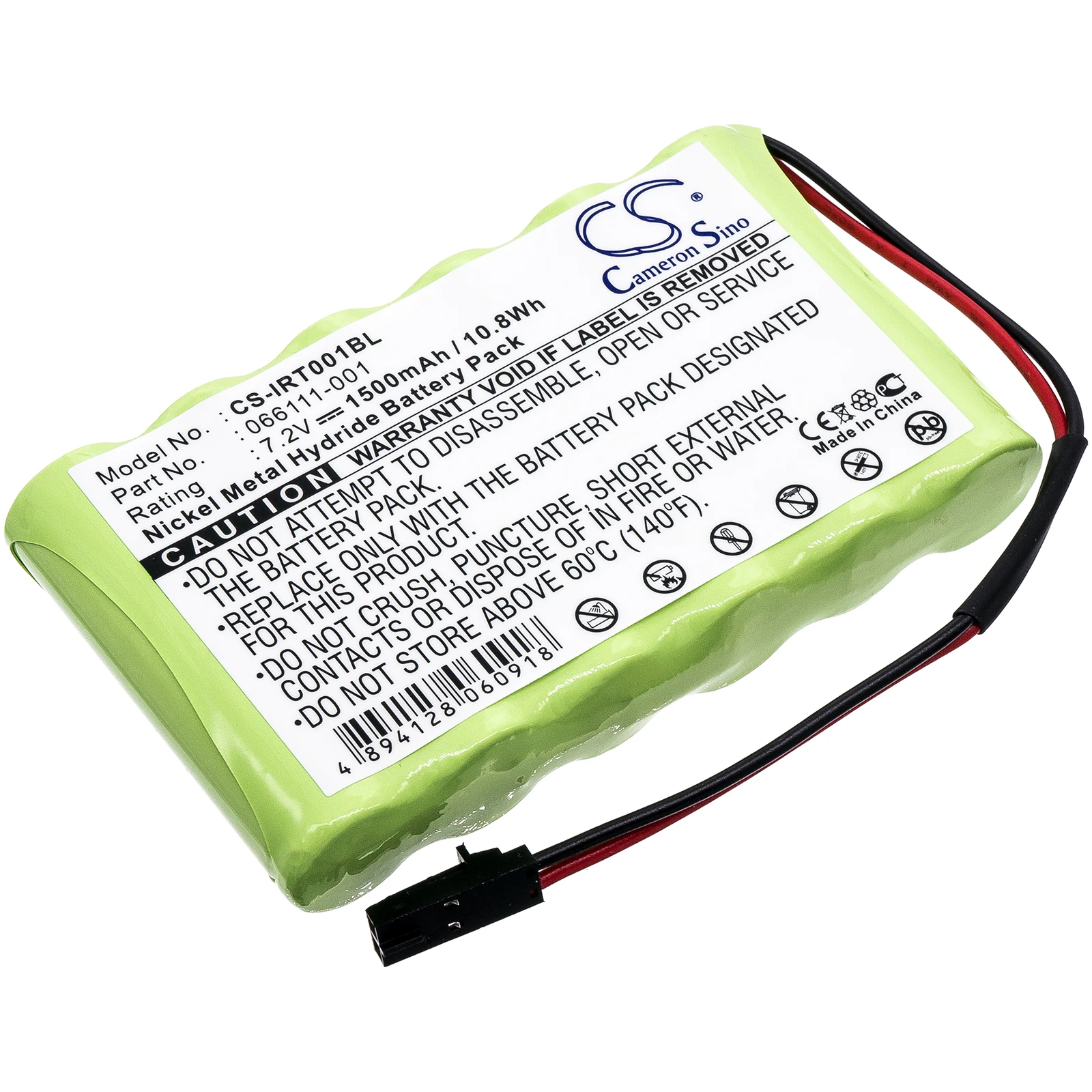 7.2V 1500mAh Barcode Scanner Battery for Intermec 066111-001 +TOOL