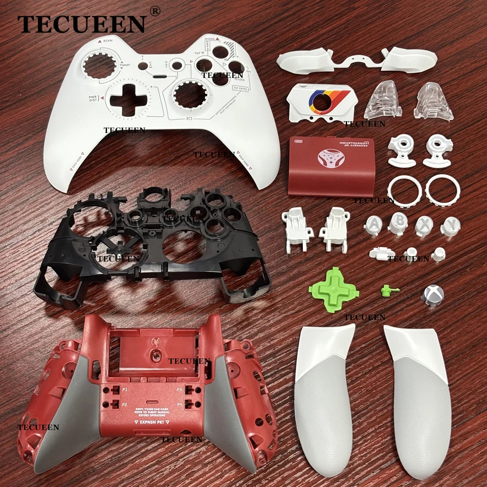 

Housing Shell for Xbox One Elite Series 1 Controller DIY Repair Parts X1 Elite Controller Starry Sky Theme Replacement Parts