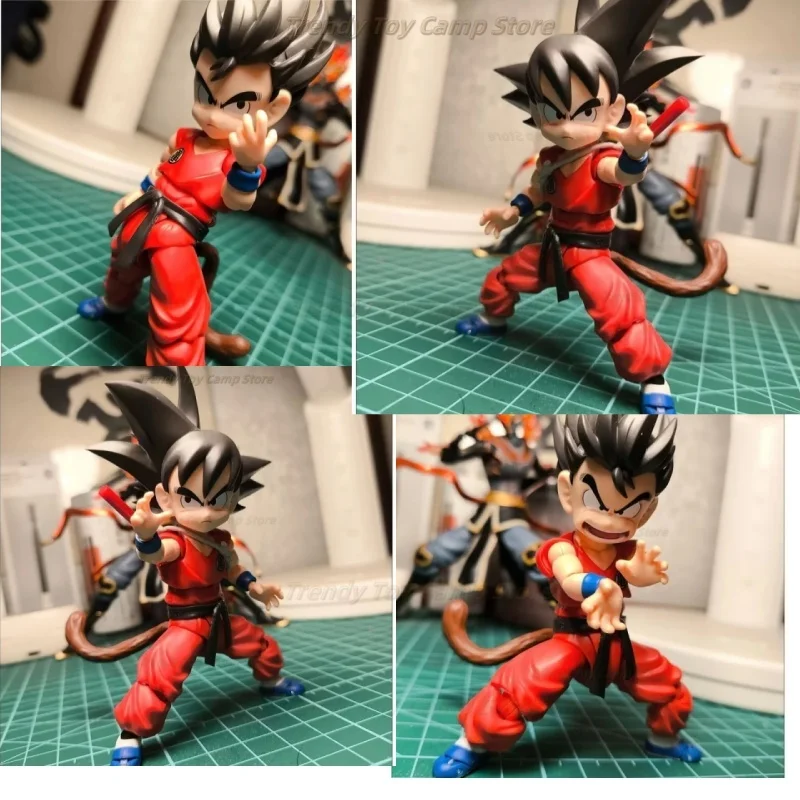 

【24-часовая доставка】Японка, ограниченная серия Bandai Soul, готовая мобильная кукла Innocence Challenger SHF Goku, детский подарок