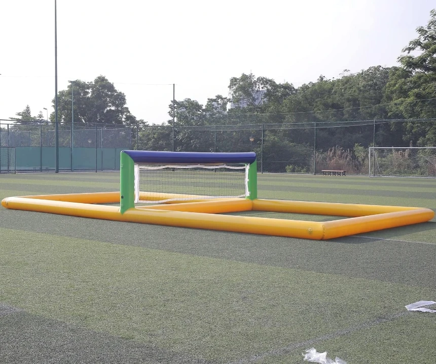

33Ft Outdoor Water Volleyball Pool Beach Sport Game Court With Net and Pumppromote sales
