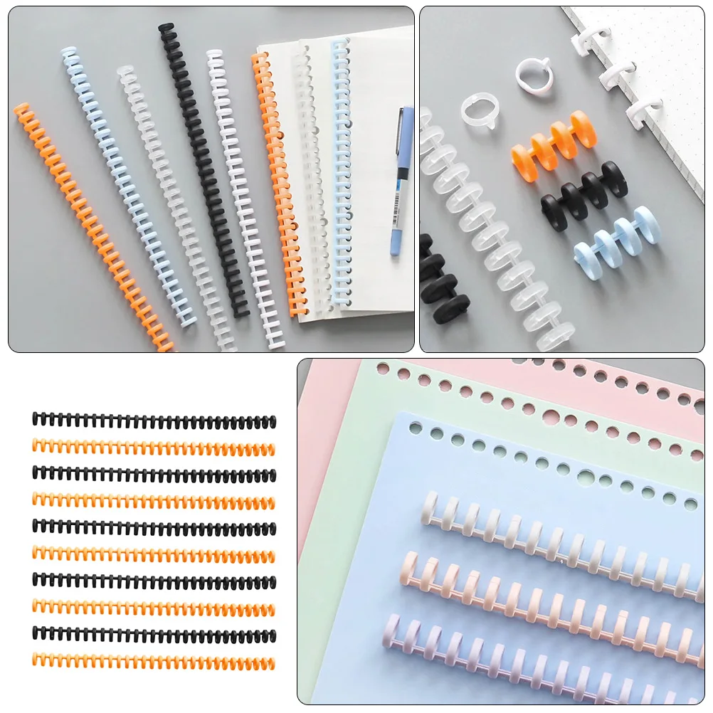

Spiral Binding Coils Book Coils Notebook Spiral Binding Coils DIY Loose Leaf Binder Rings DIY Coils