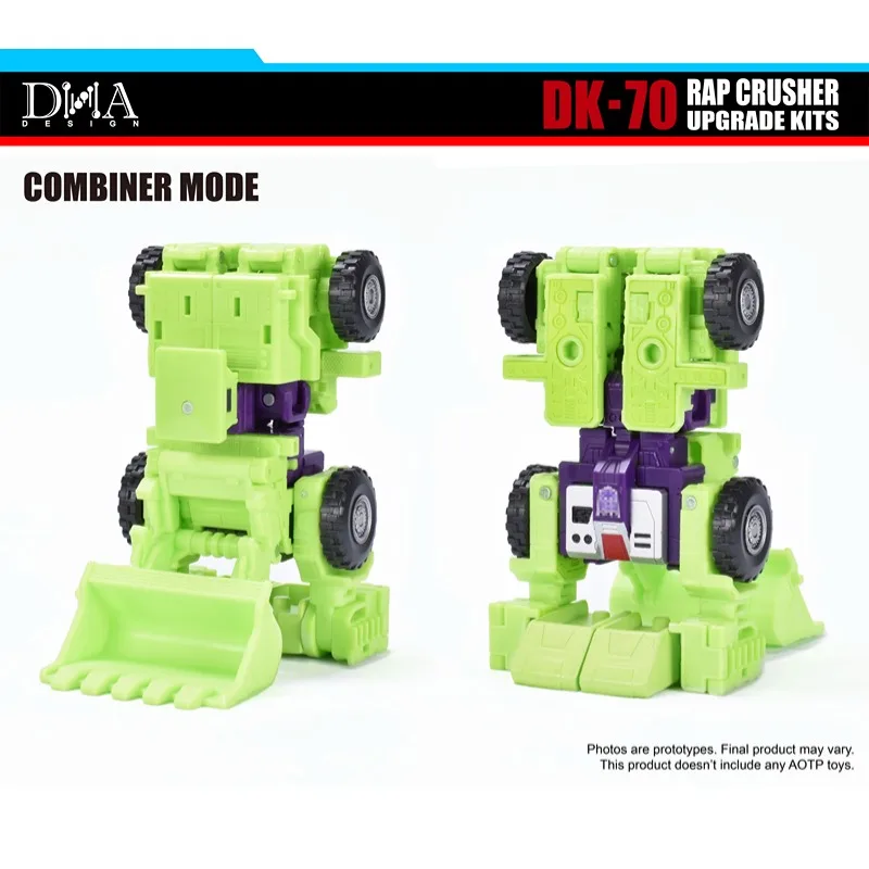 (限定ボーナス付き)DNA DK-70 / DK70 アップグレードアクセサリーセット - SS86 デバステーター (スクラッパー & ボーンクラッシャー) と互換性あり