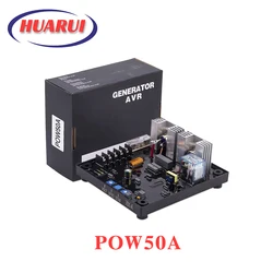 POW50A General purpose Excitation Regulator Brush Generator Set Accessories Automatic Voltage Regulator AVR