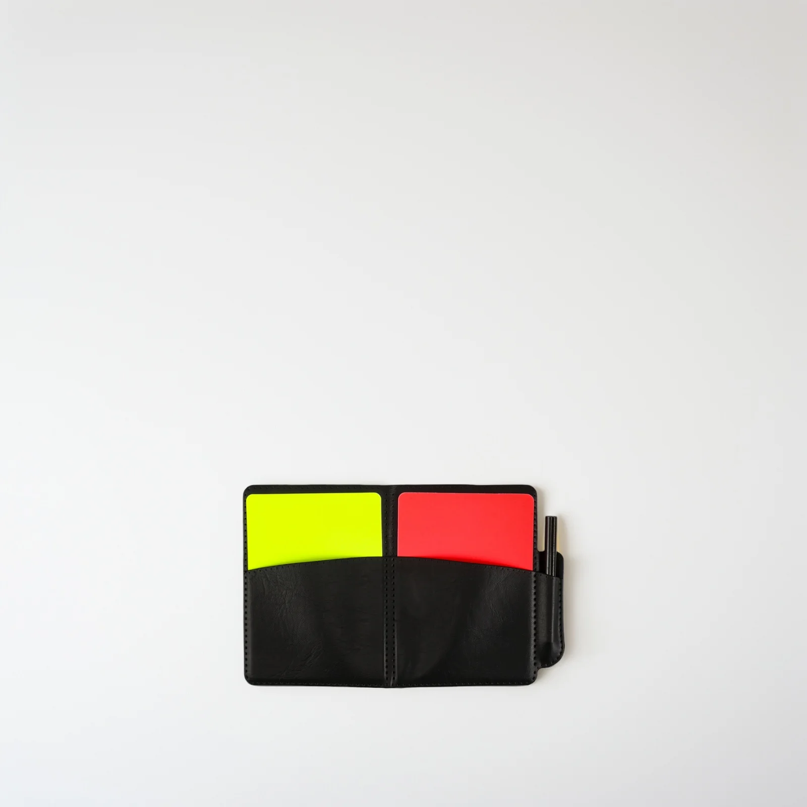 

Red Yellow Card Record Book 4 Sets Soccer Referee Cards Portable Football Accessories Durable Design For Matches Team