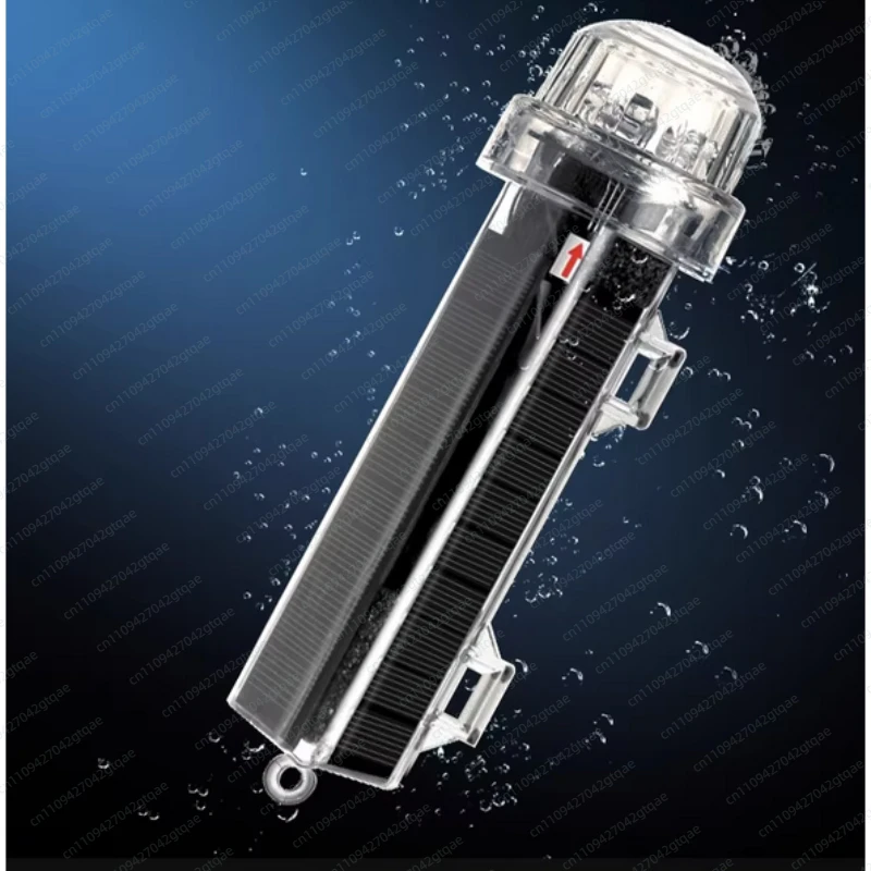 For 9LED Highlight Version Marine Flash Solar Warning  Signal Barricade Light Night Warning