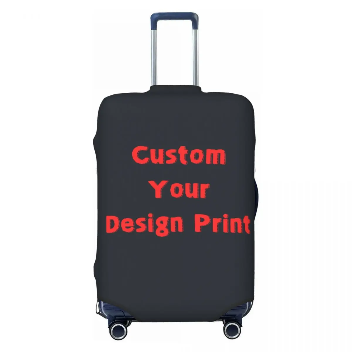 Customized Print Suitcase Cover Flight Your Photo Anime Fun Luggage Case Business Protection