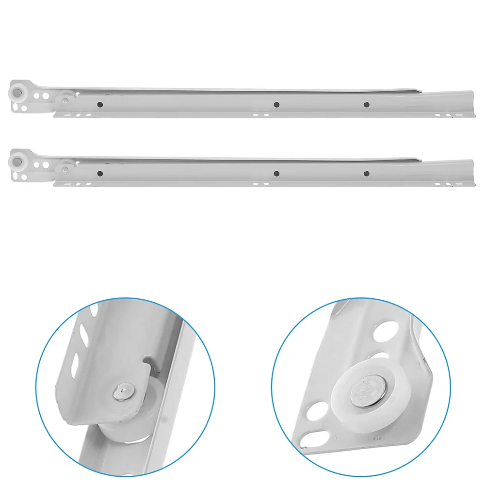 Scivoli per cassetti da 2 pezzi, guide per cassetti, guide resistenti, scorrevoli di ricambio multifunzionali in acciaio laminato a freddo bidirezionale