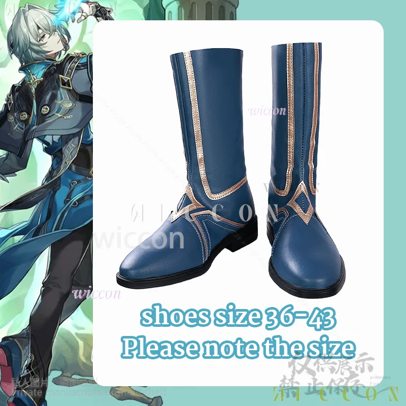 เกม Honkai: Star Rail คอสเพลย์ Anaxagoras Anaxa เครื่องแต่งกายอะนิเมะชุดรองเท้ารอยสักวิกผมสําหรับชายเซ็กซี่ฮาโลวีน