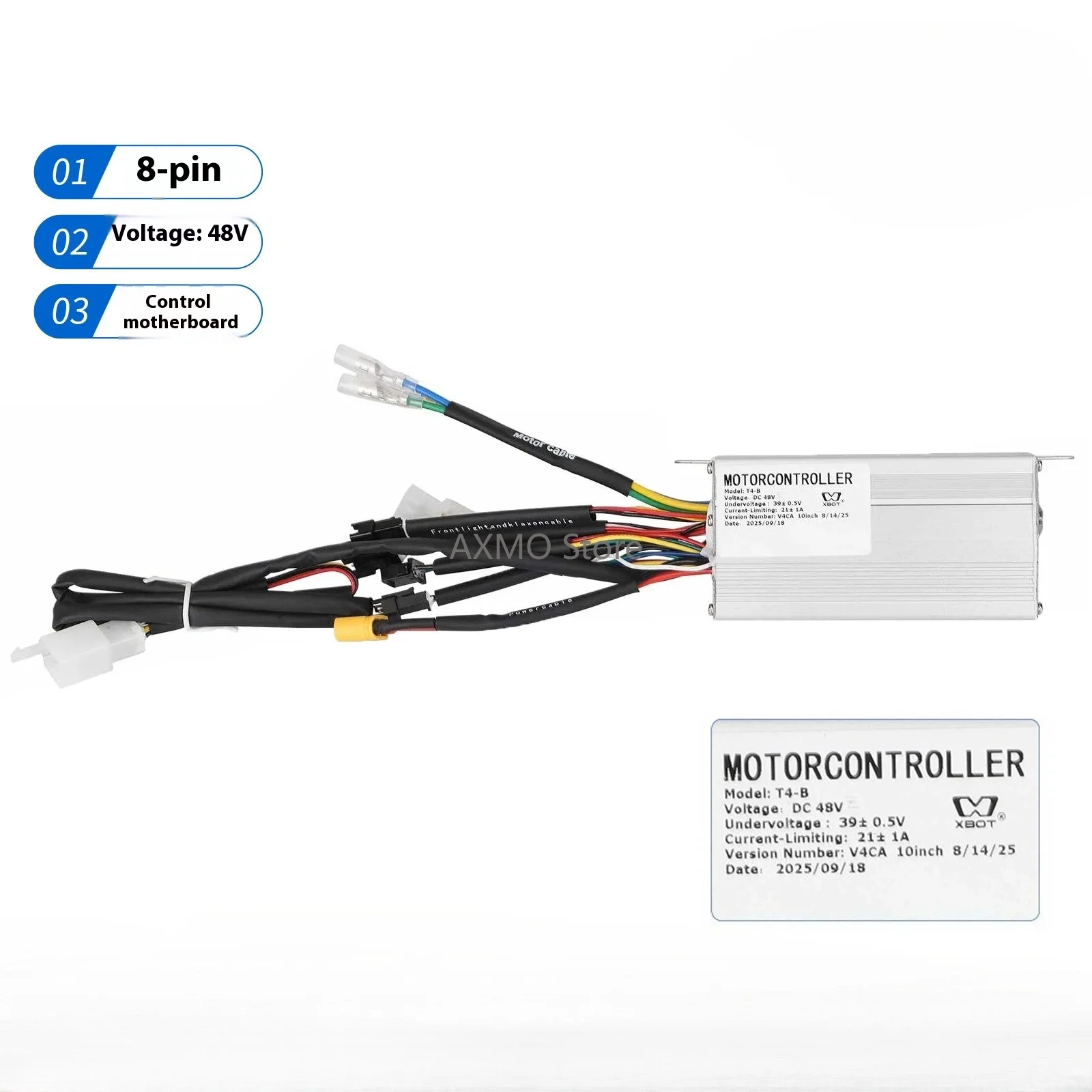 

Контроллер Xbot-T4-B 48 В — Zwheel ZRino 2022, материнская плата для электрического скутера, аксессуары для электрического скутера