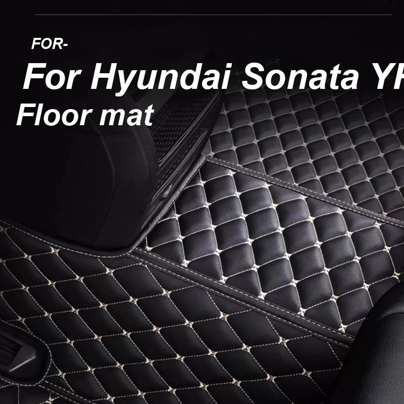 

РОСКОШНЫЕ автомобильные коврики для Hyundai Sonata YF 2014 2013 2012 2011, внутренние автозапчасти, водонепроницаемые чехлы на заказ, кожаные аксессуары