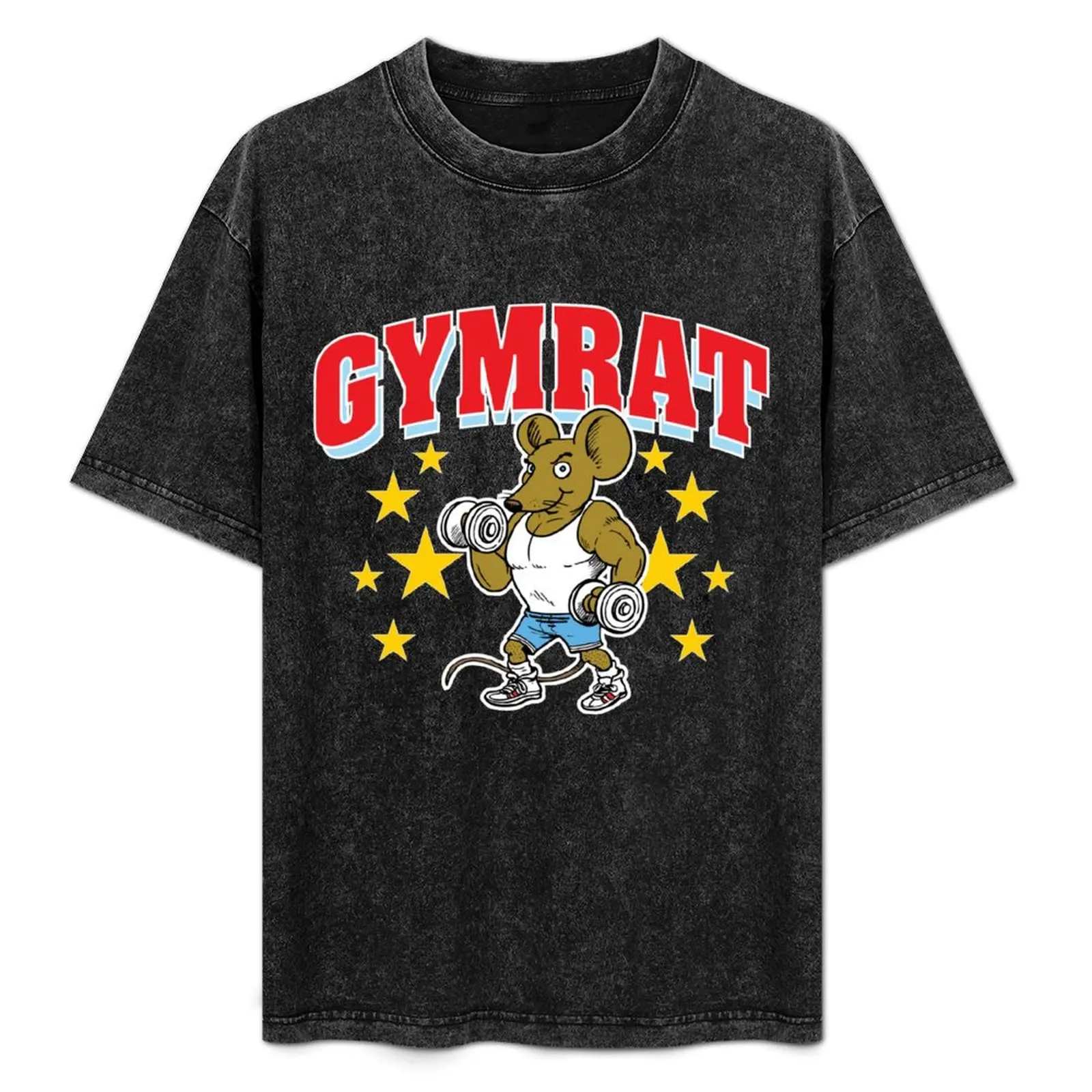

Gym Rat T-Shirt Big and Tall Casual T-Shirt