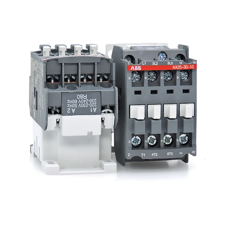 AX25-30-10 AX25-30-01 25A 3P AC Contactor AX25-30-10 AX25-30-01 Coil Voltage AC220V AC110V AC24V AC380V
