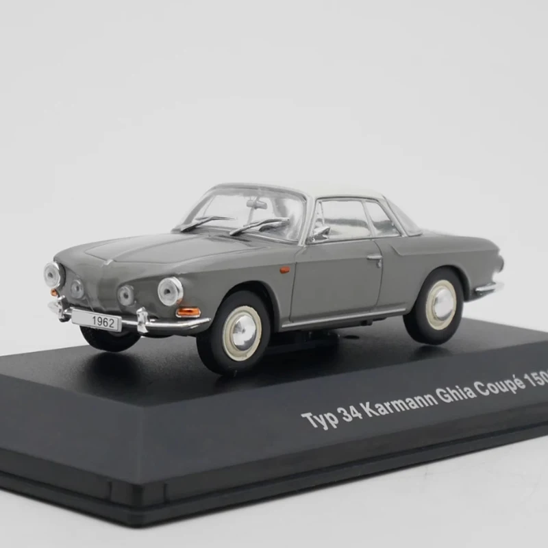 

Diecast 1:43 Scale Typ 34 Karmann Ghia 1500 Alloy 1962 Classic Car Model Finished Product Simulation Toy Gift Static Model