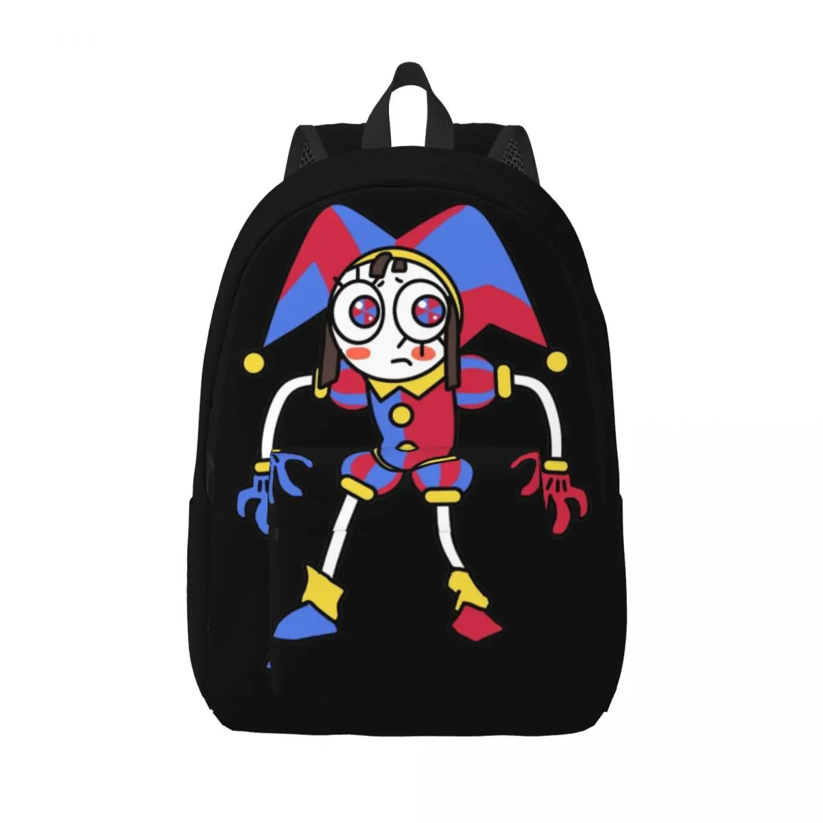 Mochila de circo Digital Pomni The Amazing para niños y niñas, mochila escolar para estudiantes, mochila de día para preescolar, bolsa de jardín de infantes, senderismo