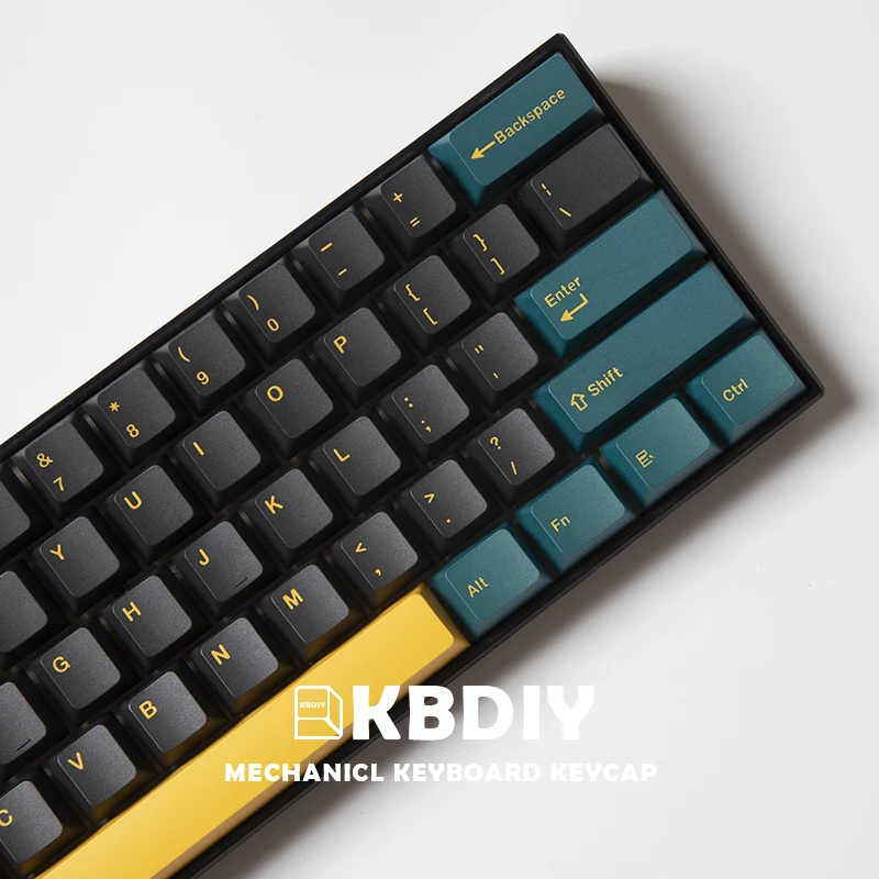 KBDiy 136 schlüssel/Set Mars Grün OEM PBT Tastenkappen Profil Grün Mechanische Tastatur Tastenkappen PBT für DIY Benutzerdefinierte für TM680 GK61