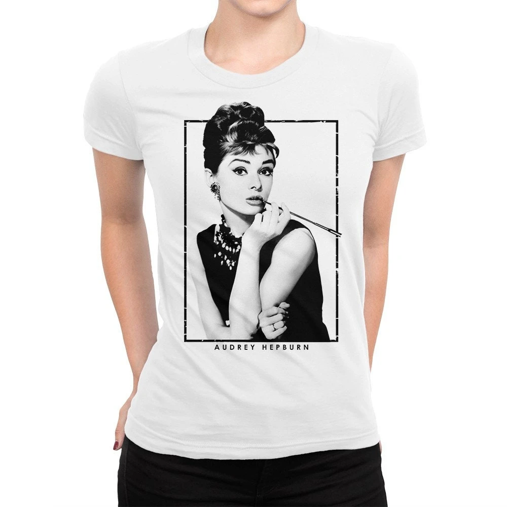 Audrey Hepburn T-Shirt / Cotton Tee / Men's Women's All Sizes