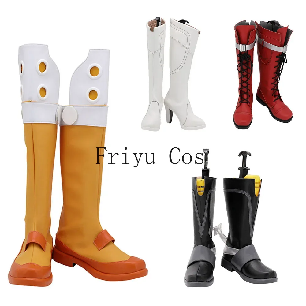 ¡Mi héroe Academia Uraraka Ochako snipe Utsushimi Kemy Fatgum cosplay zapatos botas profesionales hechas a mano! ¡Personalizado perfecto para ti!
