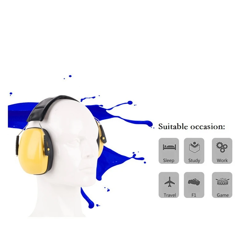 غطاء للأذن مضاد للضوضاء والارتفاع للأطفال ، الحماية من الضوضاء ، الحماية من السمع ، إلغاء الضوضاء ، الحد من غطاء الأذن