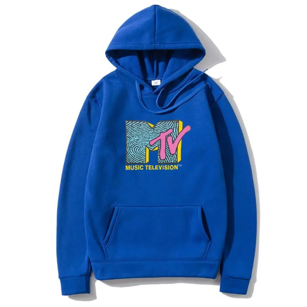 Customization Spring And Autumn Men's Hoodie Mtv Music TV Printed Pullover Sweatshirt Streetwear Hoodie Bape 22ss - view 4