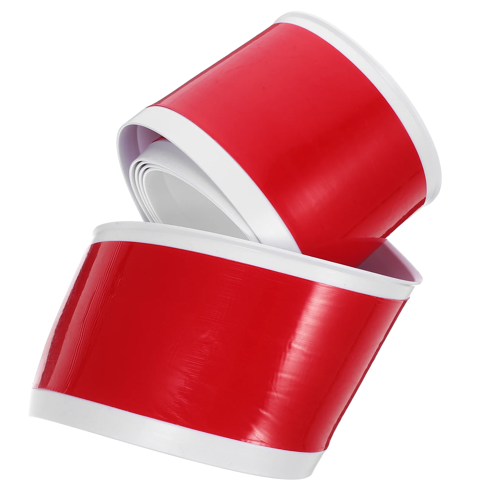 لوح تنحيف مرن ذاتي اللصق من مادة PVC سهل التركيب للمطبخ والحمام وغرفة النوم وحواف قولبة لاصقة #2