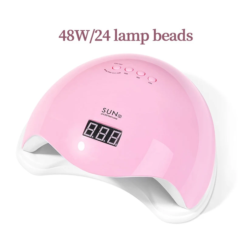 Nageldroger Gel Nagellak Uitharding Led UV-Licht Met 4 Timers Automatische Sensor Lcd-Display Professionele Nail Art Tools Accessorie