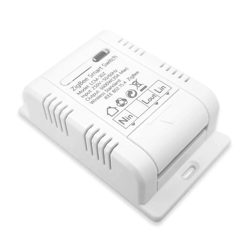 

LDC-10Z Контроллер включения/выключения Zigbee, сухой контакт, работает с Alexa Google Home, универсальный умный переключатель «сделай сам»