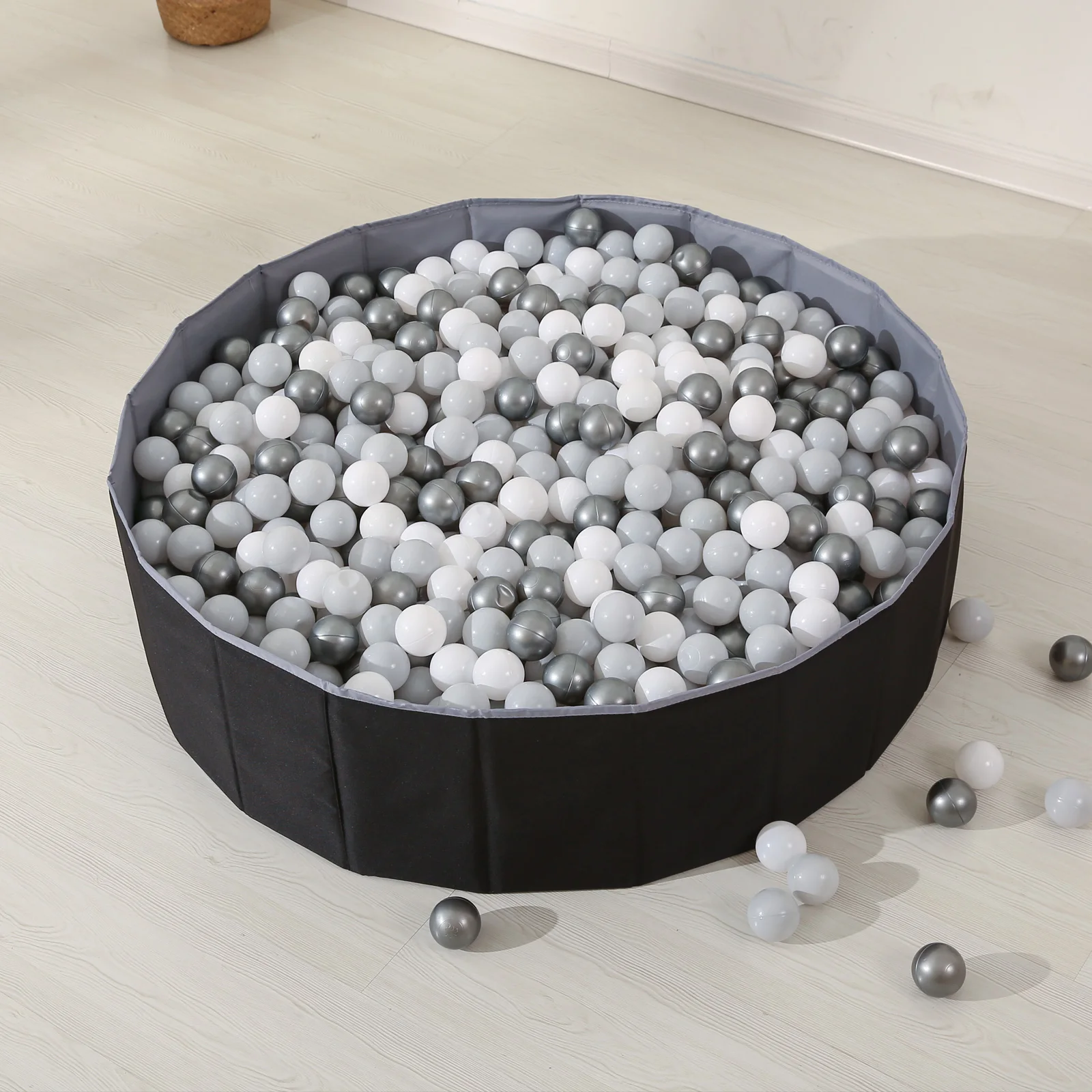 

1pc/100cm（No balls）Portable Ball Pit Pool Oxford Cloth Large Infant Ball Pool Round Indoor Play For Kids Birthday Gift