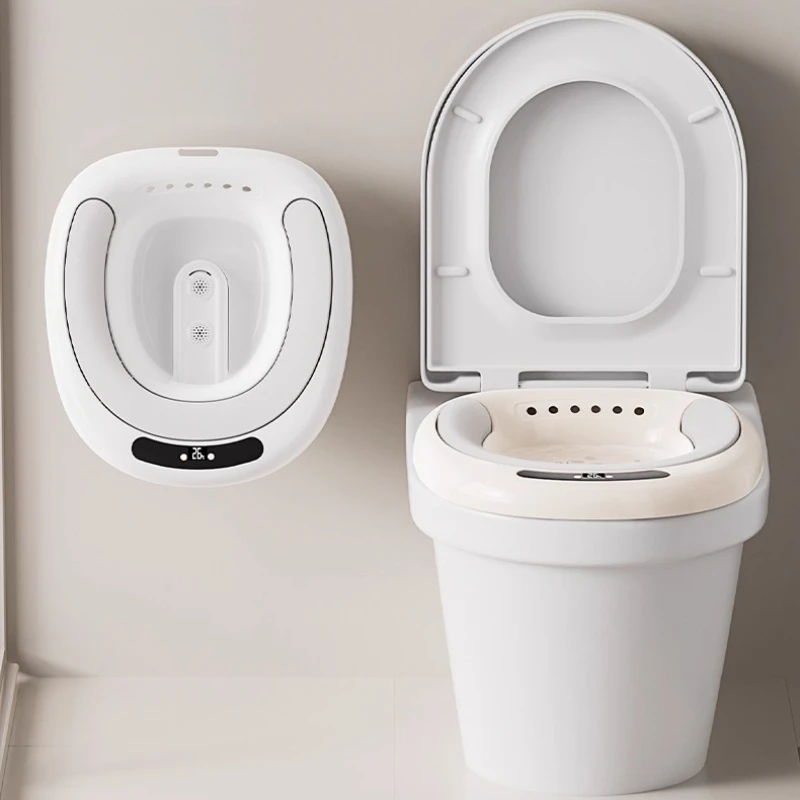 ‌Electric Hands-Free Bidet System,Antibacterial Detachable Basin Kit,ClinicalGrade Sitz Bath,Postpartum Herbal Steaming Solution