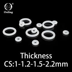 O-ring CS 1/1.2/1.5/2.2mm silicone VMQ sealing ring high temperature resistant gasket waterproof and elastic in specifications